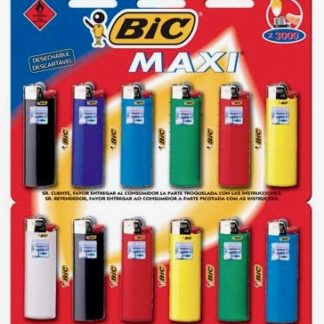 Encendedor Maxi Bic x 6 U.