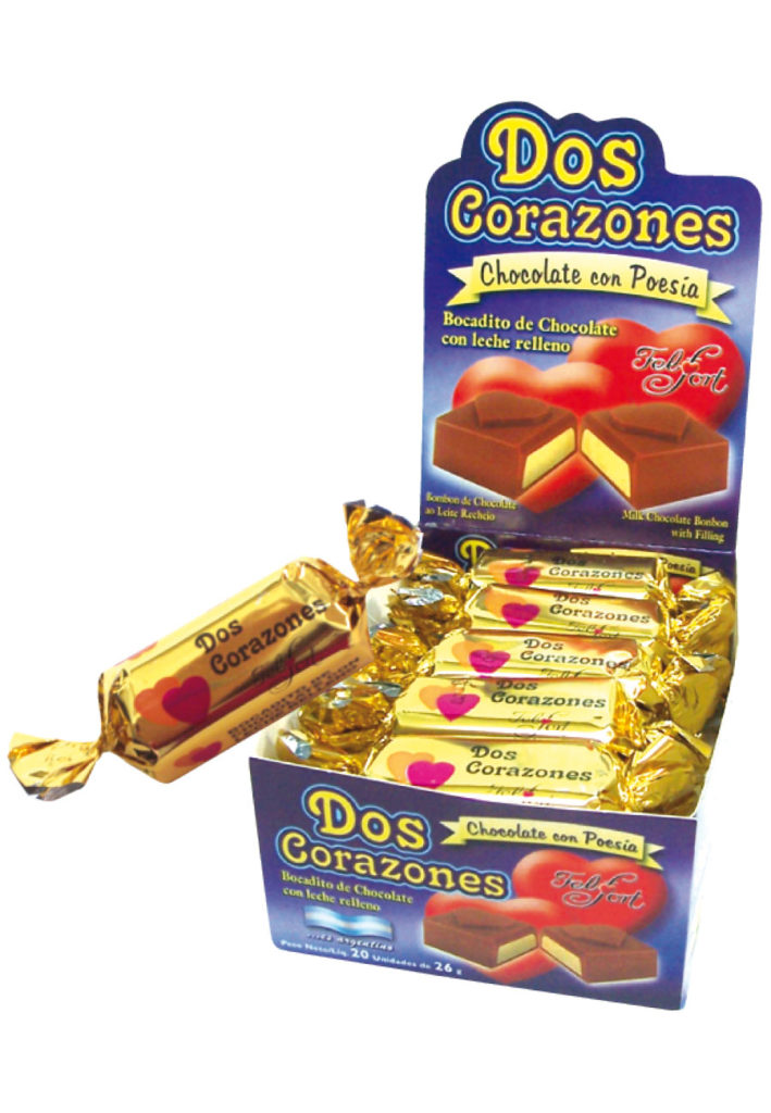 Dos Corazones x 20 Unidades – Golosinas El Muelle