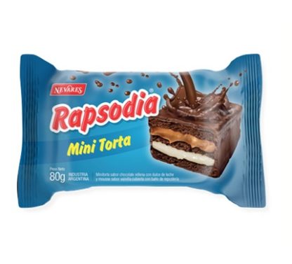 Mini Torta Rapsodia Nevares x 24 Unidades