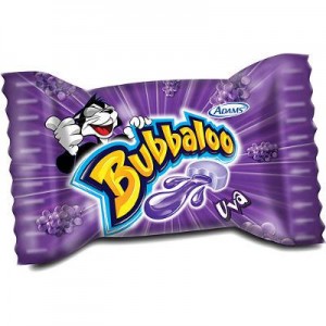 Chicle Bubbaloo Uva x 60 Unidades