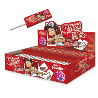 Chupetin Fierita Frutilla x 50 Unidades