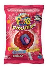 Chupetin Evolution c/Chicle Rojo