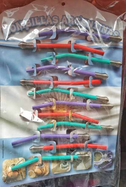Bombilla Colores x 12 u.