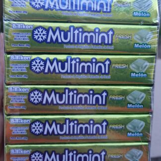 Pastilla Multimint Melon/Menta x 12 U.