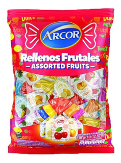 Saquito Relleno Frutal Arcor x 810 Gramos