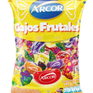Caramelo Gajitos Acidas Arcor x 485 Gr.