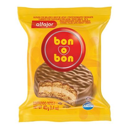 Alfajor Bon o Bon Negro Simple