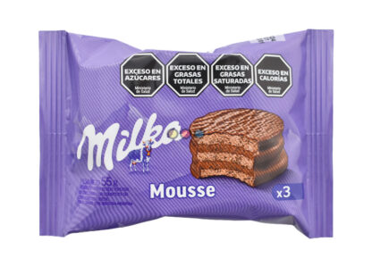 Alfajor Milka Mousse x 3