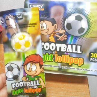 Chupetin Football C/ Luz x 30 U.