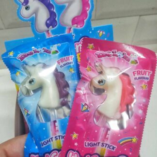 Unicornio Chupetin c/Luz x 30 U.