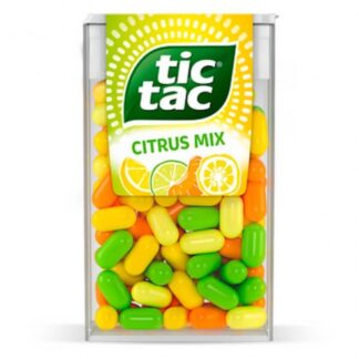 Tic Tac Citrus Mix x 12 u.