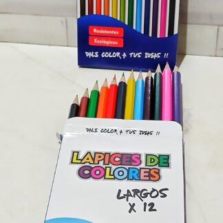 Lapiz Color Largo x 12 U.