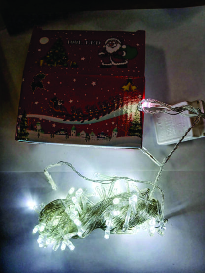 Luz Led Blanca x 100 Luces - Imagen 2
