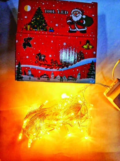 Luz Led Calida x 100 Luces - Imagen 2