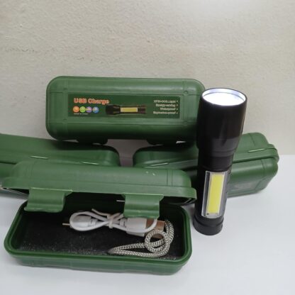 Linterna con Estuche. 3 luces. Carga Usb - Imagen 2