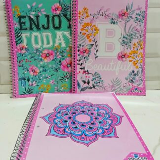 Cuaderno Espiral x 80 Hj. Cuadriculado
