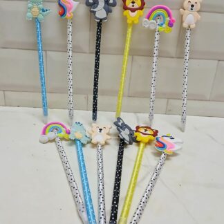 Lapicera Animales Goma