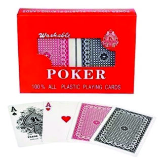 Carta Poker. 2 Mazos