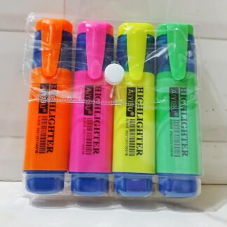 Resaltador Fluo x 4 U.