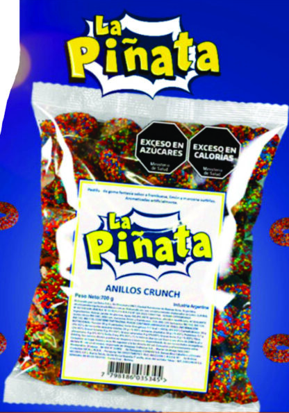 Gomita Piñata Anillo Crunch x 700 Gr.