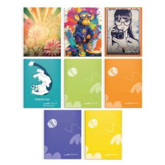 Cuaderno c/Espiral Ledesma Rayado x 70 hj