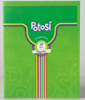 Cuaderno Potosi T/F Rayado x 48 Hj.