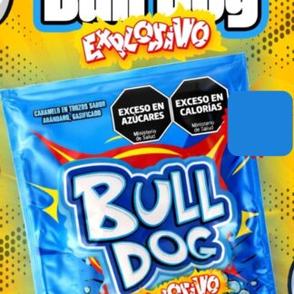 Caramelo Explosivo Bull Dog x 6 Gr x 10 u.