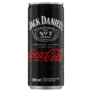 Lata Coca Cola + Jack Daniels x 6 u. Importada