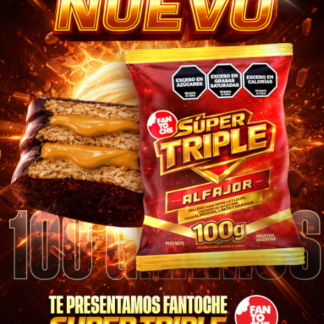 Alfajor Fantoche Super Triple