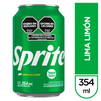 Lata Sprite x 354 ml. x 6 u.