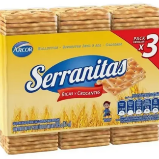 Serranitas x 3 u.