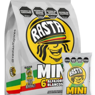 Rasta Mini Blanco x 6 U.