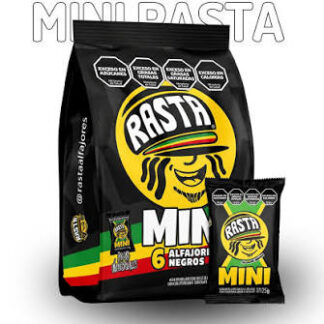 Rasta Mini Negro x 6 U.