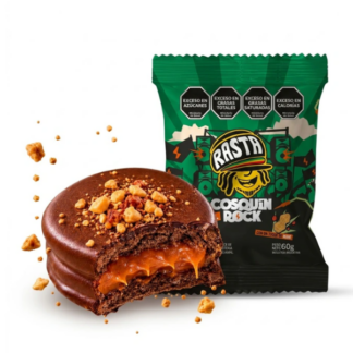 Alfajor Rasta Cosquin Rock Negro